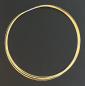 Preview: Edelstahl-Band golden color 10 reihig 42cm